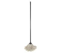 JVL Pure Cotton Traditional String Floor Mop in Grey | Size: 1 Pack JVL Grey 1 Pack