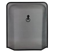 JVL Quantock Spark Fire Guard Surround Screen - Black