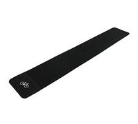 JVL Rectangular Slip Resistant Black Carpet Indoor Garage Hallway Bike Cycle Floor Protector Mat, 183 x 29cm approx.