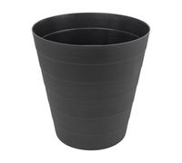 Jvl Revo Round Waste Bin 6.6L Bathroom Bedroom Office Black