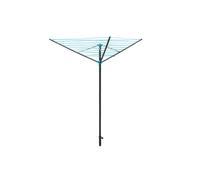 Jvl 3 Arm Powder Coated Steel Rotary Airer, 30 Metres