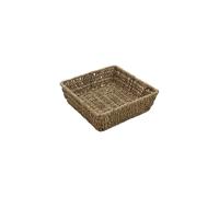 JVL Seagrass Square Storage Tray in Natural | Size: Small JVL Natural S