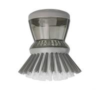 JVL Soap Dispenser Scrubbing Brush in Grey JVL Grey