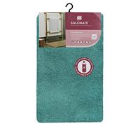 JVL SOLEMATE Eco-Bath Mat, 50x80cm, Teal