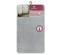 JVL SOLEMATE Eco-Bath Mat, 60x100cm, Light Grey