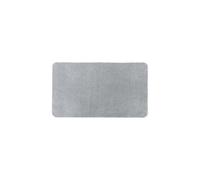 JVL Solemate Eco-Bath Mat, 60x100cm, Light Grey | Size: 60 cm x 100 cm JVL Grey 60 cm x 100 cm