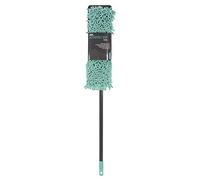 Super-Absorbent Chenille Extendable Flat Floor Mop JVL Turquoise 1 Pack
