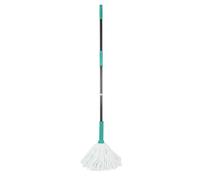 Jvl Super-Absorbent Easy Twist Microfibre Floor Mop, Turquoise/grey