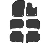 JVL Tailored Carpet Car Mat Compatible with Volkswagen Touran 7 seat 2005-2007
