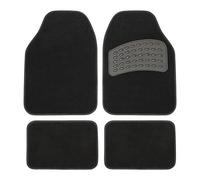JVL Tempo Universal Rubber Backed 4 Piece Car Mat Set