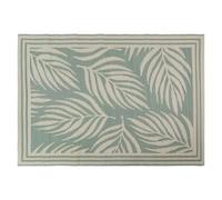 JVL The Gardener Reversible Large Leaf Outdoor Garden Rug 150x210cm