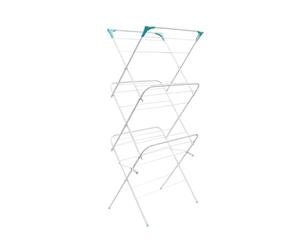 JVL Three-Tier Folding Concertina Laundry Washing Clothes Horse Airer