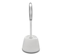 JVL Toilet Brush - Grey in White JVL White