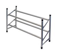 Jvl Two Tier Extendable Shoe Rack