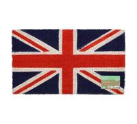 JVL Union Jack British Flag Latex Backed Coir Entrance Floor Door Mat
