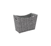 JVL Urban Rectangle Paper Magazine Holder in Grey JVL Grey