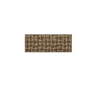 JVL Vector Machine Washable Latex Backed Runner Doormat, 57x150cm, Brown | Size: 50 cm x 150 cm JVL Brown 50 cm x 150 cm