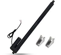 Jvnvlki 450 mm Hub 3000N Linear Actuator 12 V Linear Actuator Linear Motor 5 mm/s with Mounting Brackets for Lift Coop Door, Cabinet, Window Opener, Door Opener, Home Automation