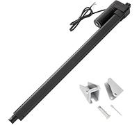 Jvnvlki 800 mm Hub 3000N Linear Actuator 12 V Linear Actuator Linear Motor 5 mm/s with Mounting Brackets for Lift Coop Door, Cabinet, Window Opener, Door Opener, Home Automation