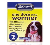 JVP 1 Dose Wormer Dogs Size 2 (6x2 Tablets)