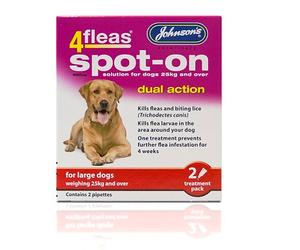 JVP 4Fleas Spot-On Dog Large 2x6