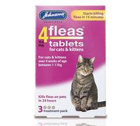 JVP 4Fleas Tabs Kitten & Cat(6x11.4mg)x3