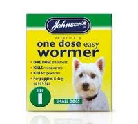 Jvp Dog Easy Dose Wormer - Size 1 Small Breeds 3 Tablets