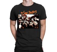 JVRUT Best to Buy The Saw Doctors Vintage People Music T-Shirt Black S