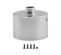 JVRWSC Compatible With Arrma 6S For Kraton For NOTORIOUS 1/8 1/7 RC Car Upgrade Parts Accessories Metal 29mm Diff Case Differential Housing RC Repair Parts(Silver)