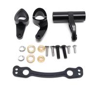 JVRWSC Compatible With ARRMA 6S For KRATON For Outcast For Talion For Typhon 1/8 RC Car Upgrade Parts Metal Steering Assembly Bellcrank Set RC Repair Parts(Black)