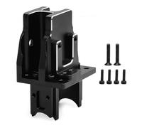 JVRWSC Compatible With Arrma 6S For Kraton V6 For Notorious V6 1/8 Rc Car Parts Accessories Metal Center Diff Mount And Cover ARA-2041 RC Repair Parts(Black)