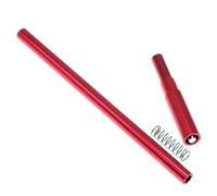 JVRWSC Compatible With Arrma For Mojave 4S 4X4 For BLX 1/8 RC Car Upgrade Modification Parts Accessories Metal Center Drive Shaft RC Repair Parts(Red)