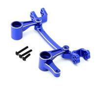 JVRWSC Compatible With Arrma For Mojave 4S For BLX 1/8 RC Car Upgrade Accessories Parts Metal Steering Assembly Steering Bellcrank RC Repair Parts(Blue)
