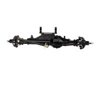 JVRWSC Compatible With Axial For Wraith 90018 RR10 1/10 RC Crawler For Rock For Racer Upgrade Parts CNC Diamond-Shaped Complete Front Rear Axle RC Front Rear Axle(Black,Front)
