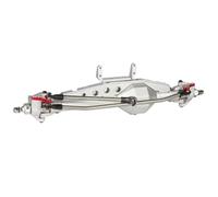 JVRWSC Compatible With Axial For Wraith 90018 RR10 For Bomber For Capra 1.9UTB For SMT10 1/10 RC Crawler CNC Aluminum Axle Set Upgrades Parts RC Front Rear Axle(Silver,Front)