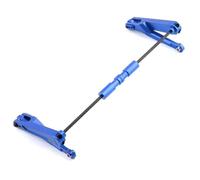 JVRWSC Compatible With Axial RBX10 For Ryft 1/10 RC Crawler Car Upgrade Parts Accessories Metal Rear Sway Bar Set RC Repair Parts(Blue)