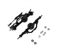 JVRWSC Compatible With D90 D110 For Gelande II TF2 For Yota II 1/10 RC Crawler Upgrade Parts Metal Front And Rear Axle Accessories RC Front Rear Axle