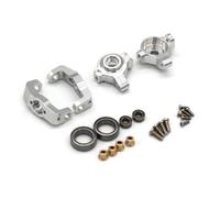 JVRWSC Compatible With FMS For Fire For Horse For Thunder 1/18 RC Car Accessories Parts Metal C For Seat Steering Cup RC Repair Parts(Silver)