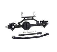 JVRWSC Compatible With Gelande II TF2 D90 D110 For Yota II 1/10 RC Crawler Car Upgrades CNC Aluminum Axle Front And Rear Straight Complete Axels RC Front Rear Axle(Front)
