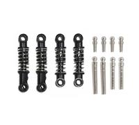 JVRWSC Compatible With LDRC A86 LD1801 LD1802 LD1803 LD1804 1/18 RC Car Upgrade Parts Accessories 4pcs Front Rear Shock Absorber Damper RC Repair Parts