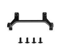 JVRWSC Compatible With LDRC LD-P06 LD P06 1/12 RC Truck Car Upgrade Modification Parts Accessories Metal Axle Servo Mount Bracket RC Repair Parts(Black)