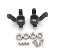 JVRWSC Compatible With Losi Micro-B LOS00007 1/24 RC Car Upgrade Modification Parts Accessories Metal Steering Cup RC Repair Parts(Black)