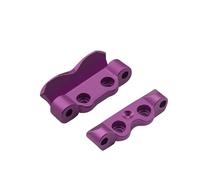 JVRWSC Compatible With Losi Micro-B Micro-T 1/24 RC Car Upgrade Accessories Parts 2Pcs Aluminum Metal Rear Pin Mounts RC Repair Parts(Purple)