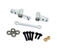 JVRWSC Compatible With MJX 14301 14302 14303 14304 1/14 RC Car Upgrade Replacement Parts Accessories Front Steering Component Kit RC Repair Parts