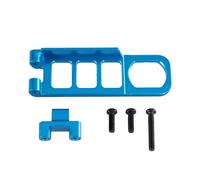 JVRWSC Compatible With MJX For Hyper Go 16207 16208 M163 1/16 RC Car Upgrade Parts Accessories Metal Battery Fixing Parts Battery Fix For Seat RC Repair Parts(Blue)