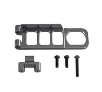JVRWSC Compatible With MJX For Hyper Go 16207 16208 M163 1/16 RC Car Upgrade Parts Accessories Metal Battery Fixing Parts Battery Fix For Seat RC Repair Parts(Grey)