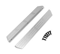 JVRWSC Compatible With MJX For HYPER GO H12Y H12Y+ 1/12 RC Car Upgrade Modification Parts Accessories Metal Welcome Pedal RC Repair Parts(Silver)