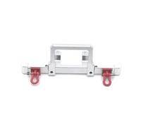 JVRWSC Compatible With MN D90 D91 For MN98 D96 MN90 For MN99S 1/12 RC Car Upgrade Accessories Parts 1Pc Metal Front Bumper RC Repair Parts(Silver)