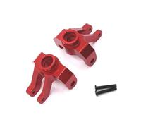 JVRWSC Compatible With MN For MN128 MN86 G500 1/12 RC Car Upgrade Replacement Parts Accessories Metal Front Axle Steering Cup RC Repair Parts(Red)