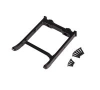 JVRWSC Compatible With MN128 MN86 G500 1/12 RC Car Upgrade Modification Accessories Parts 1Set Front Bumper Fixing Parts RC Repair Parts(Black)
